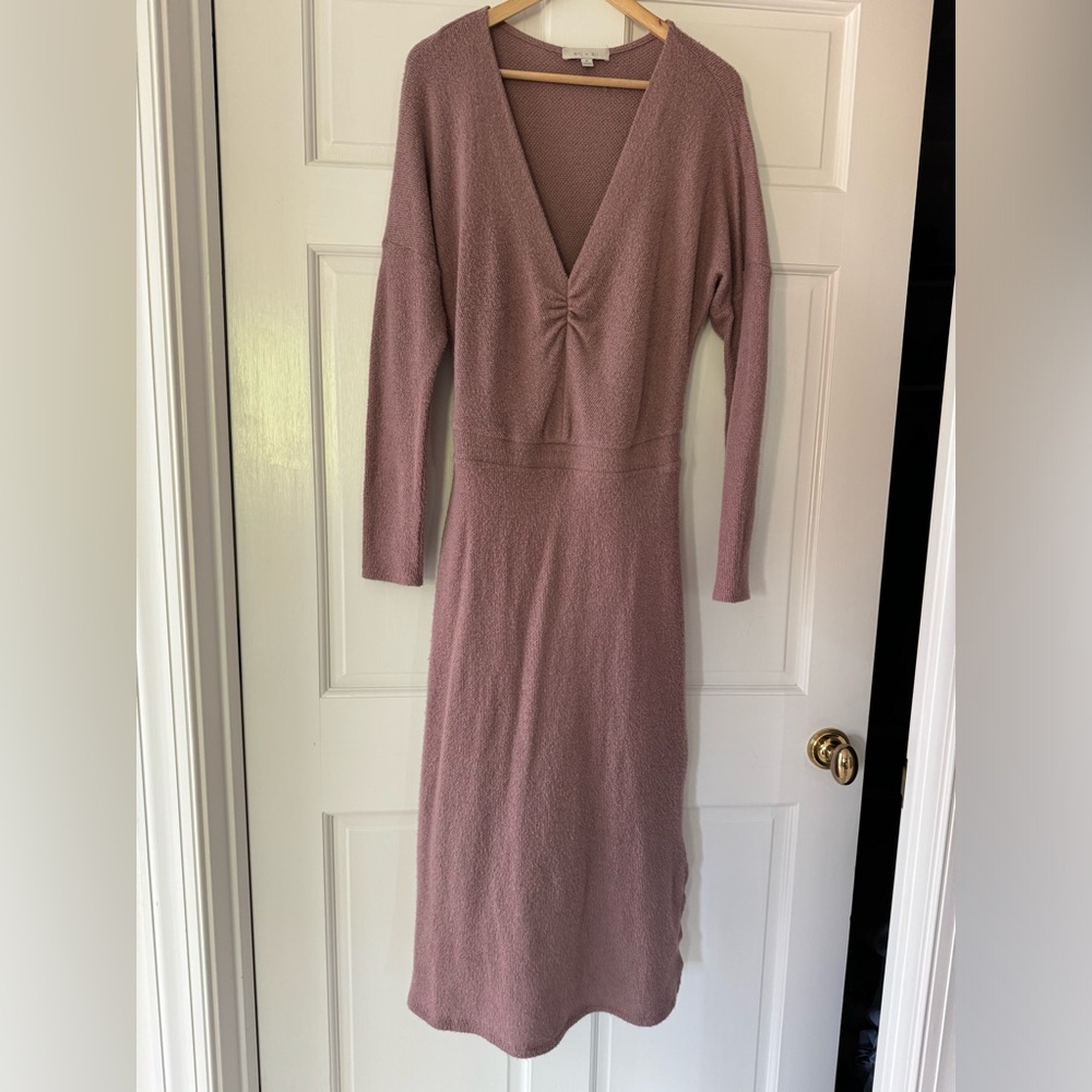 Anthropologie Bought Sweater Dress in Mauve
